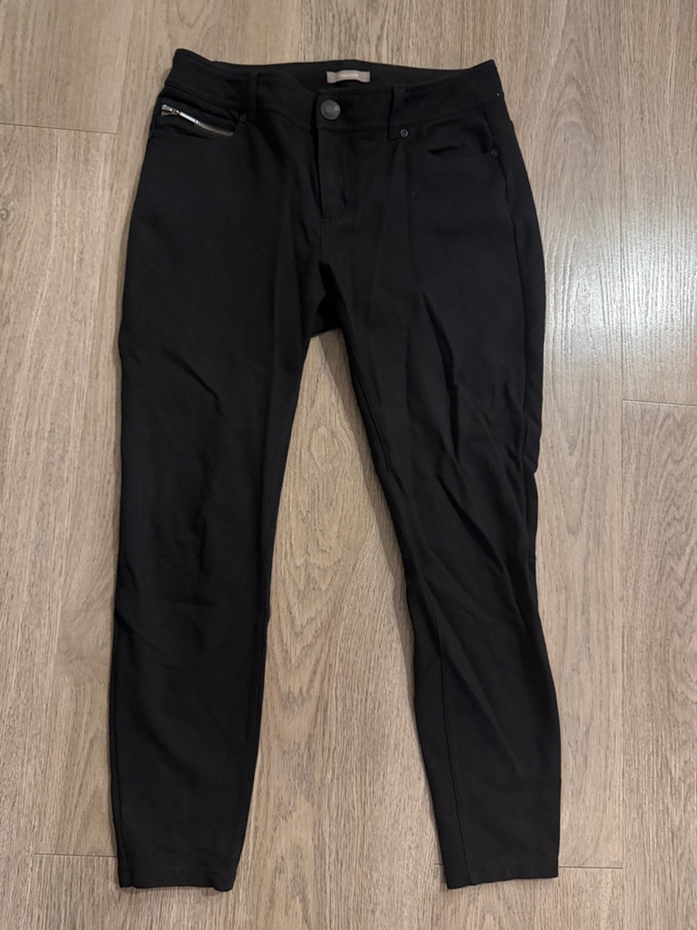Maurices Black Ponte Skinny Pants